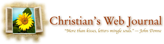 Christian's Web Journal